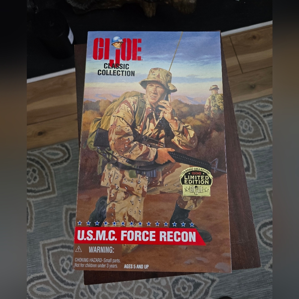 GI Joe Classic Collection U.S.M.C Force Recon Limited Edition Action Figure.
